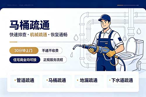 临安马桶疏通